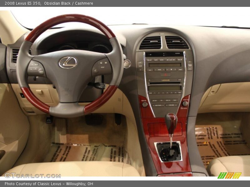 Obsidian Black / Cashmere 2008 Lexus ES 350