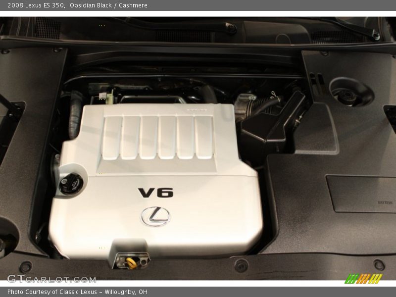 Obsidian Black / Cashmere 2008 Lexus ES 350