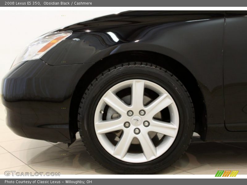 Obsidian Black / Cashmere 2008 Lexus ES 350