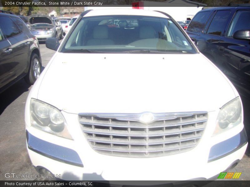 Stone White / Dark Slate Gray 2004 Chrysler Pacifica