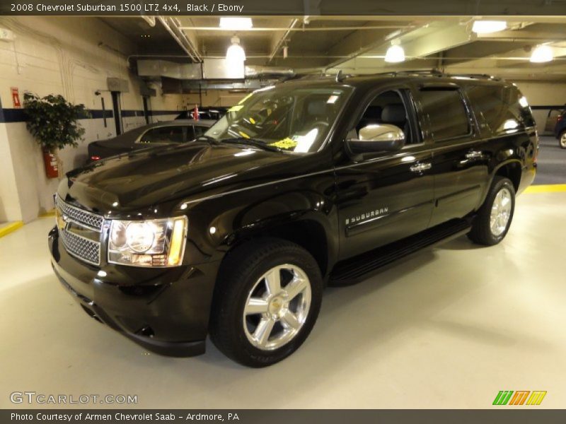 Black / Ebony 2008 Chevrolet Suburban 1500 LTZ 4x4