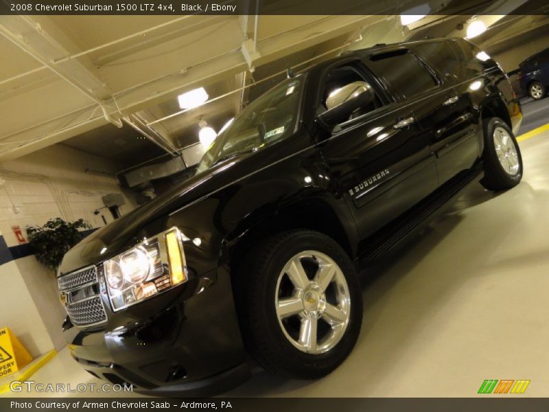 Black / Ebony 2008 Chevrolet Suburban 1500 LTZ 4x4