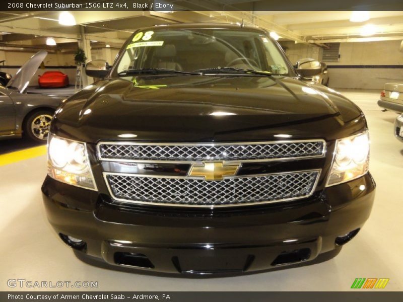 Black / Ebony 2008 Chevrolet Suburban 1500 LTZ 4x4