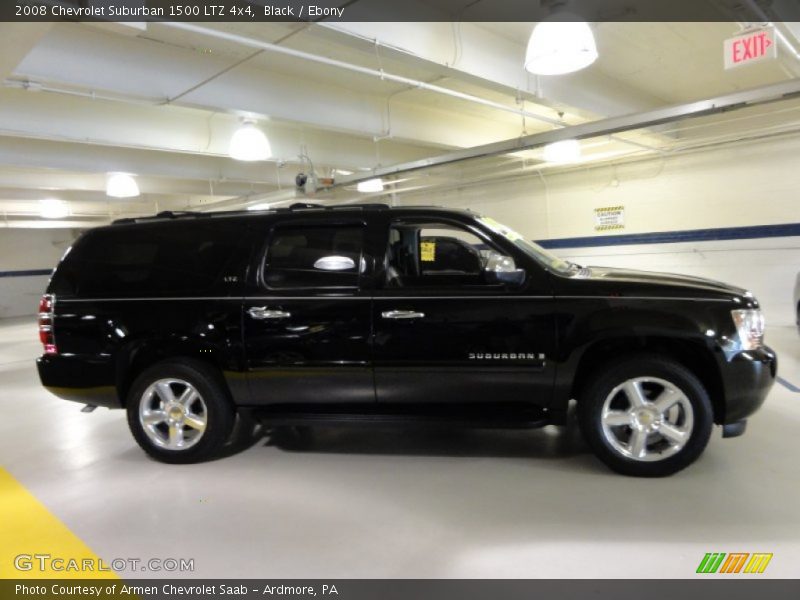 Black / Ebony 2008 Chevrolet Suburban 1500 LTZ 4x4