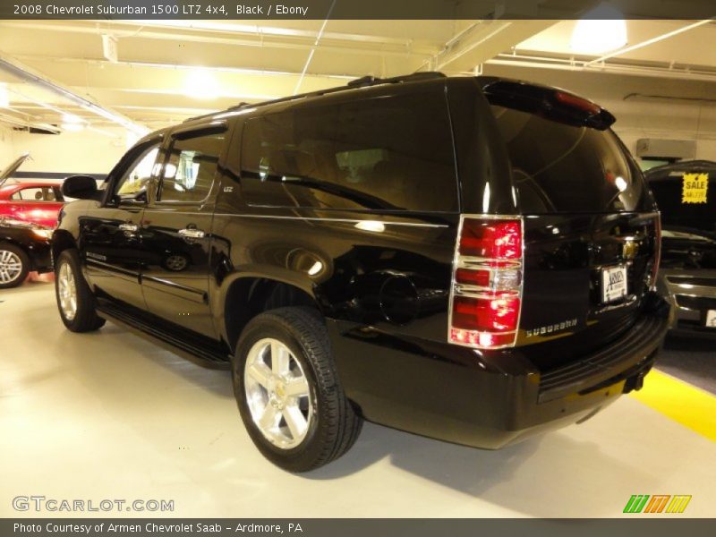 Black / Ebony 2008 Chevrolet Suburban 1500 LTZ 4x4