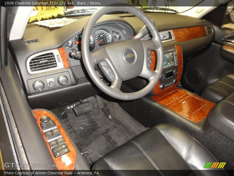 Black / Ebony 2008 Chevrolet Suburban 1500 LTZ 4x4