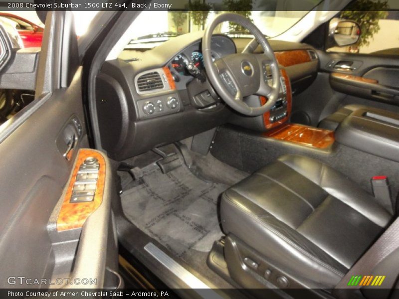 Black / Ebony 2008 Chevrolet Suburban 1500 LTZ 4x4