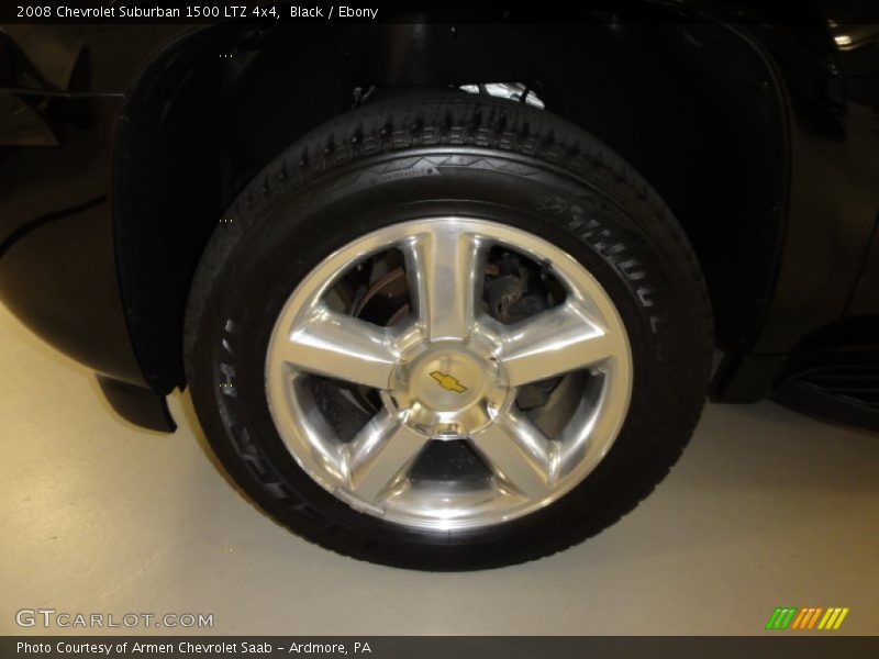 Black / Ebony 2008 Chevrolet Suburban 1500 LTZ 4x4