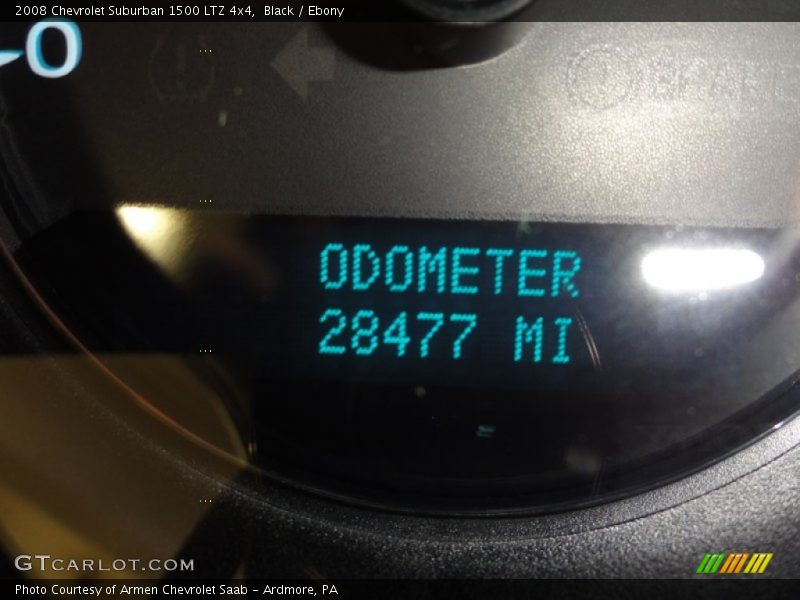 Black / Ebony 2008 Chevrolet Suburban 1500 LTZ 4x4