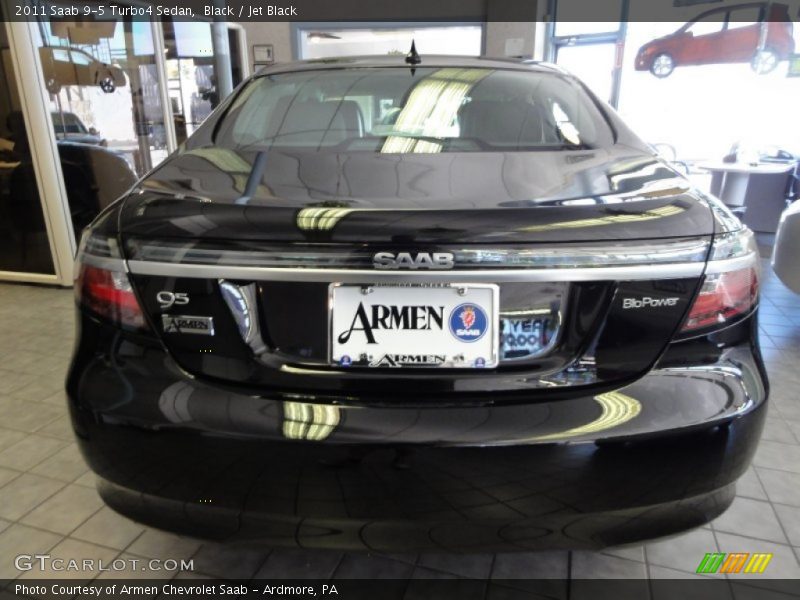 Black / Jet Black 2011 Saab 9-5 Turbo4 Sedan