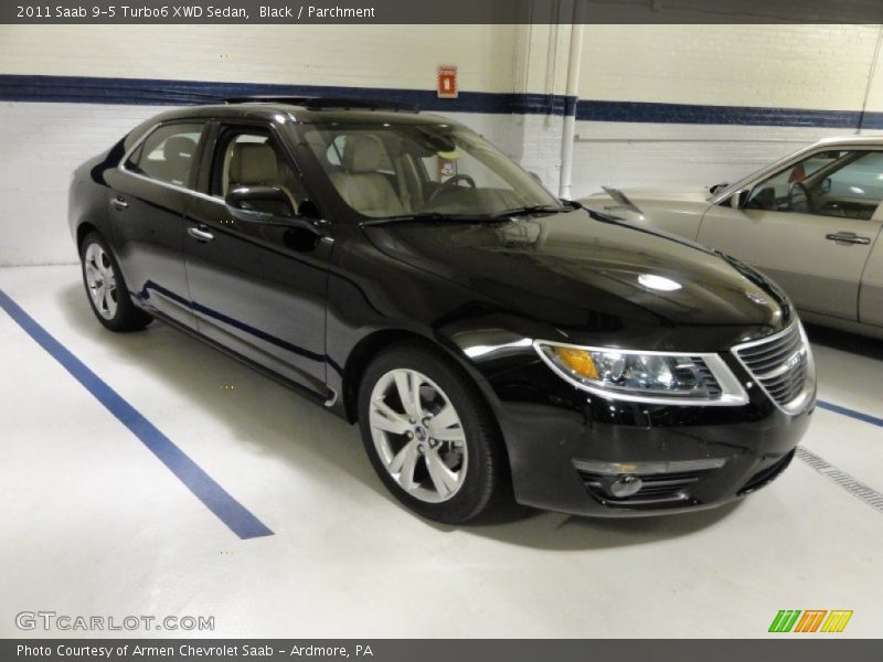 Front 3/4 View of 2011 9-5 Turbo6 XWD Sedan