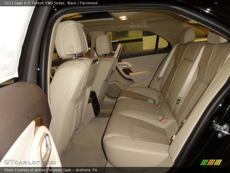 Black / Parchment 2011 Saab 9-5 Turbo6 XWD Sedan