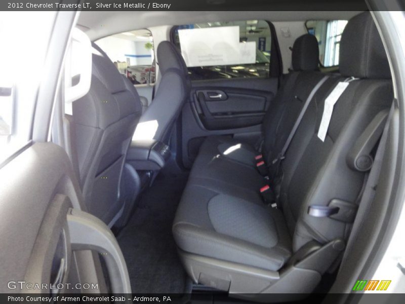 Silver Ice Metallic / Ebony 2012 Chevrolet Traverse LT