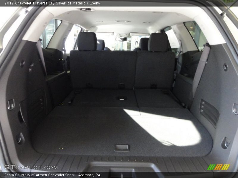 Silver Ice Metallic / Ebony 2012 Chevrolet Traverse LT