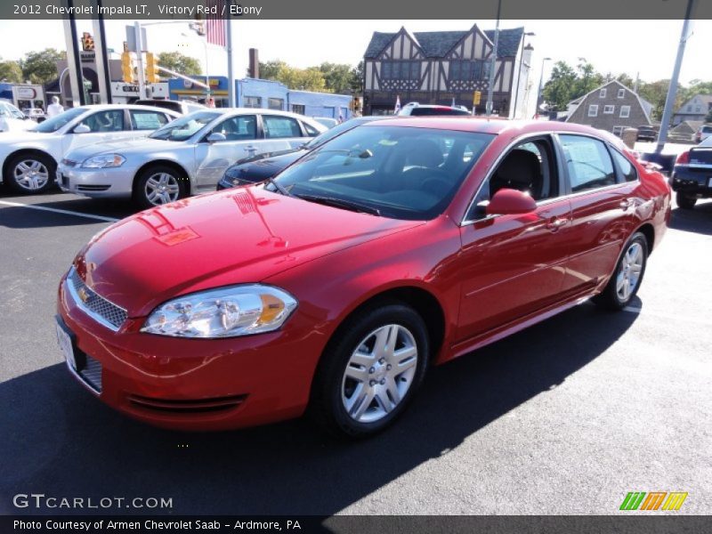 Victory Red / Ebony 2012 Chevrolet Impala LT