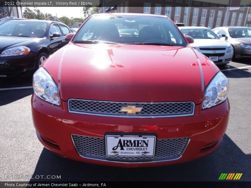 Victory Red / Ebony 2012 Chevrolet Impala LT