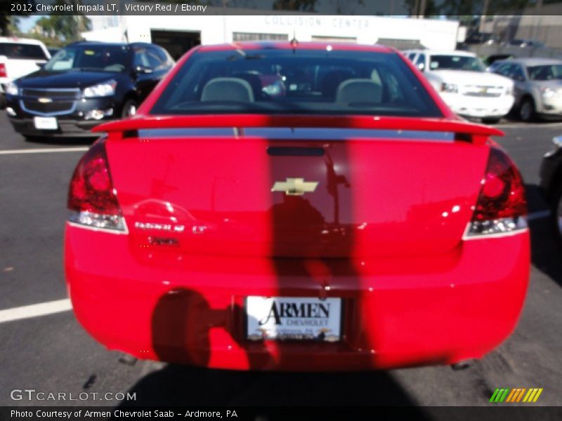 Victory Red / Ebony 2012 Chevrolet Impala LT