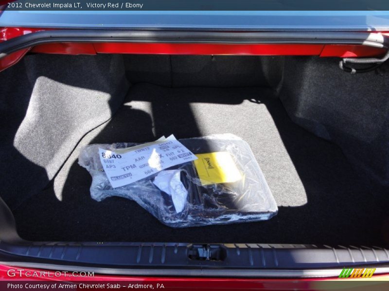 Victory Red / Ebony 2012 Chevrolet Impala LT
