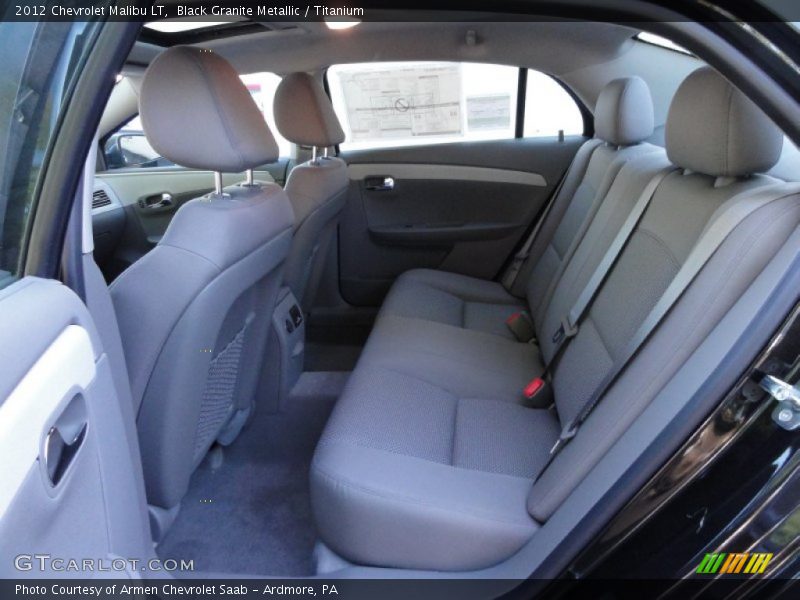 Black Granite Metallic / Titanium 2012 Chevrolet Malibu LT