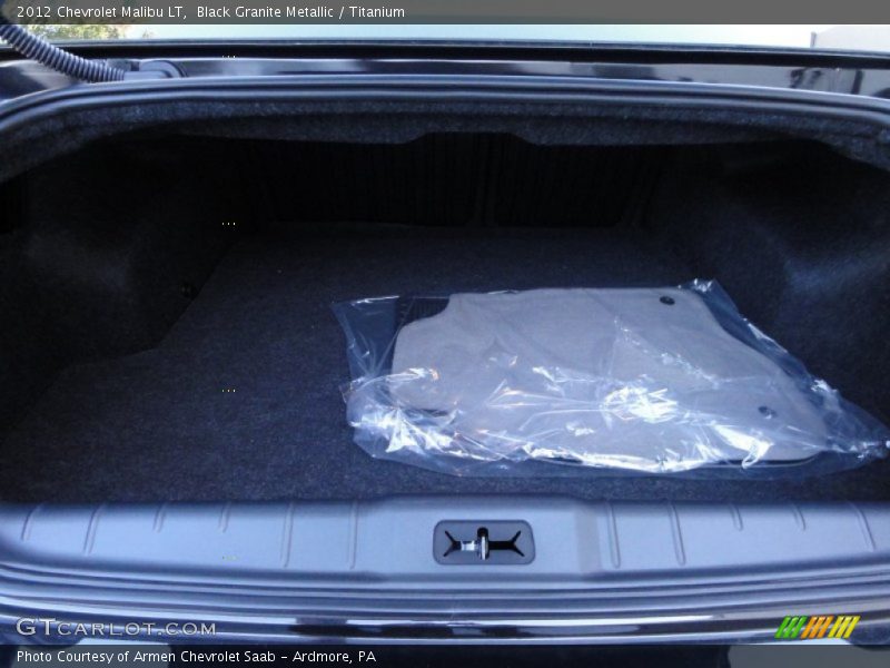 Black Granite Metallic / Titanium 2012 Chevrolet Malibu LT