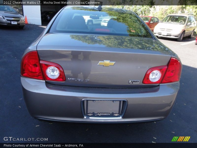Mocha Steel Metallic / Cocoa/Cashmere 2012 Chevrolet Malibu LT