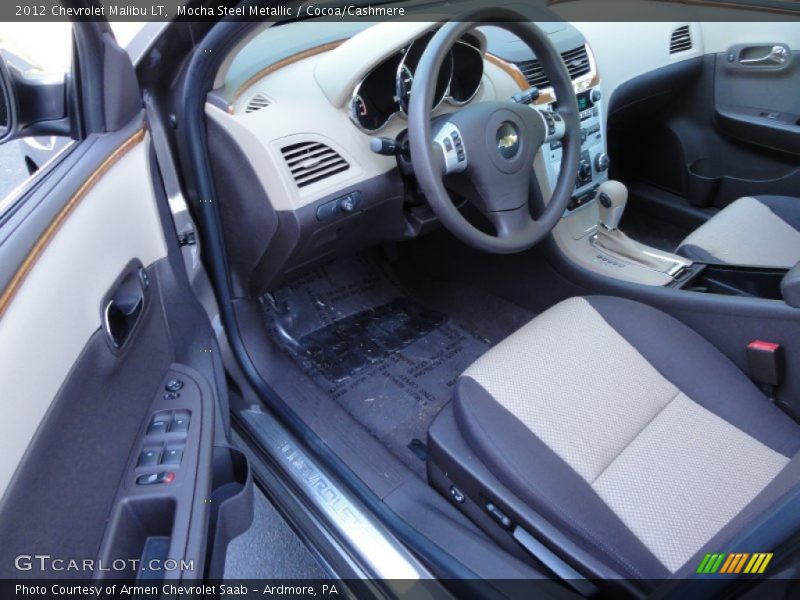Mocha Steel Metallic / Cocoa/Cashmere 2012 Chevrolet Malibu LT