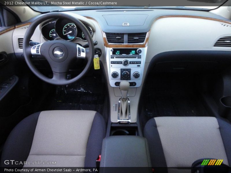 Mocha Steel Metallic / Cocoa/Cashmere 2012 Chevrolet Malibu LT