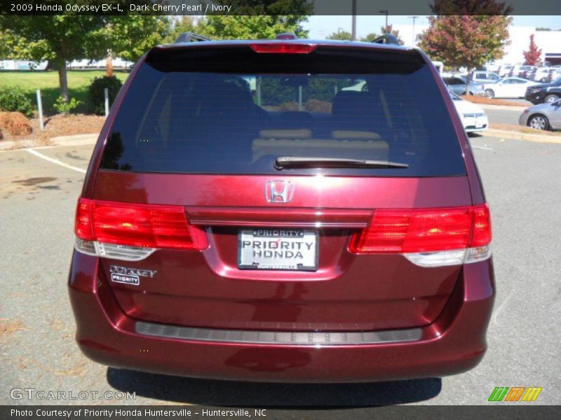 Dark Cherry Pearl / Ivory 2009 Honda Odyssey EX-L