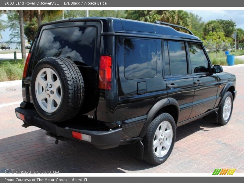 Java Black / Alpaca Beige 2003 Land Rover Discovery SE
