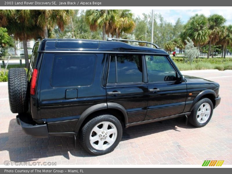 Java Black / Alpaca Beige 2003 Land Rover Discovery SE