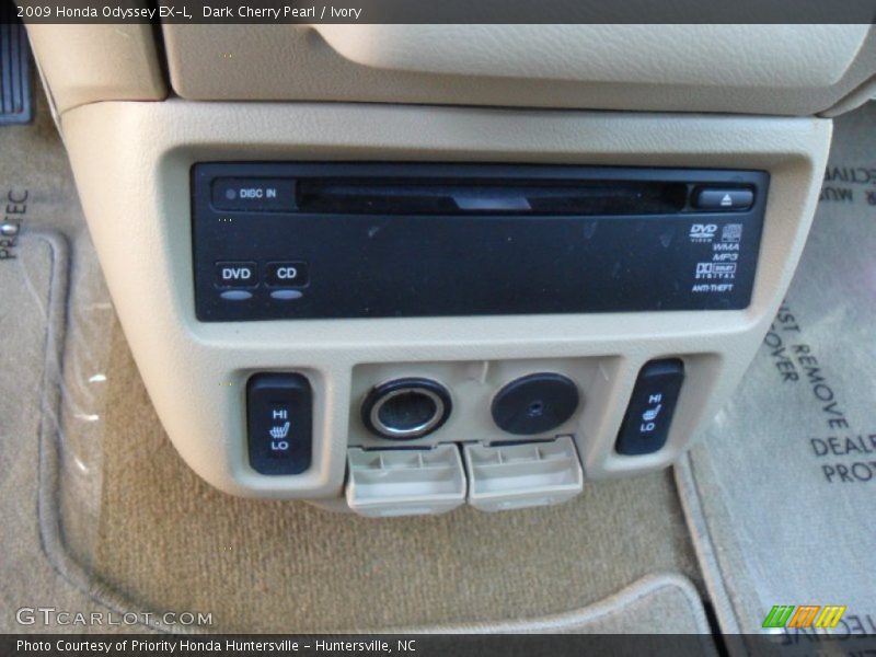 Dark Cherry Pearl / Ivory 2009 Honda Odyssey EX-L