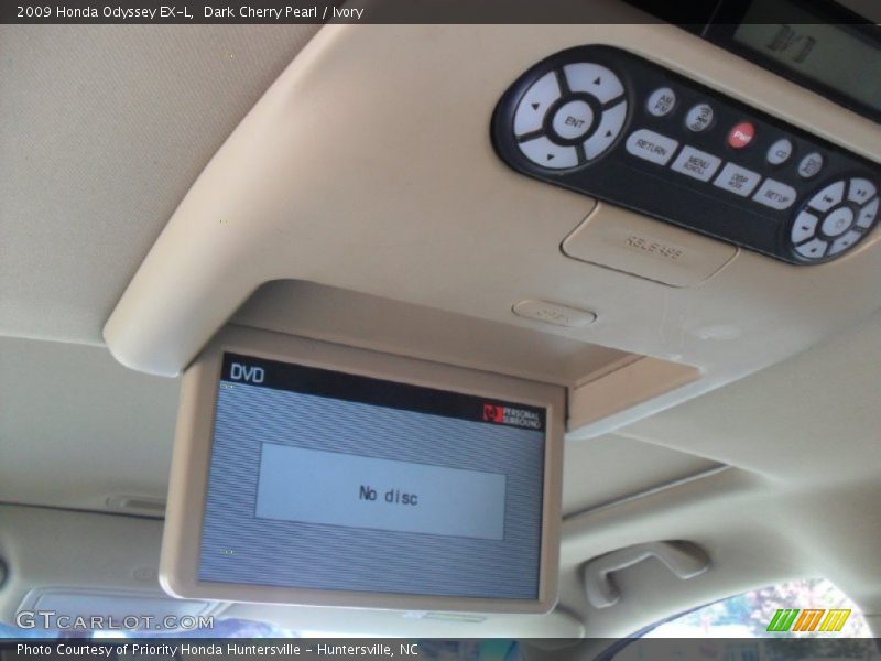 Dark Cherry Pearl / Ivory 2009 Honda Odyssey EX-L