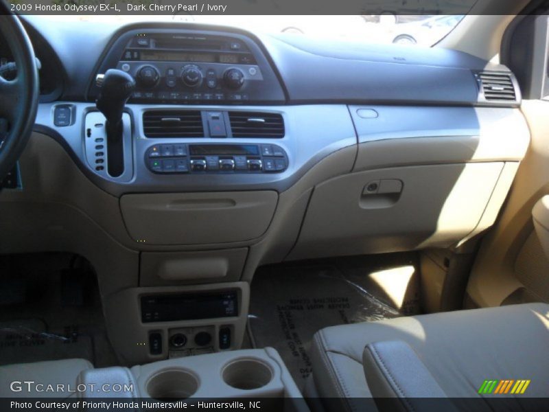 Dark Cherry Pearl / Ivory 2009 Honda Odyssey EX-L