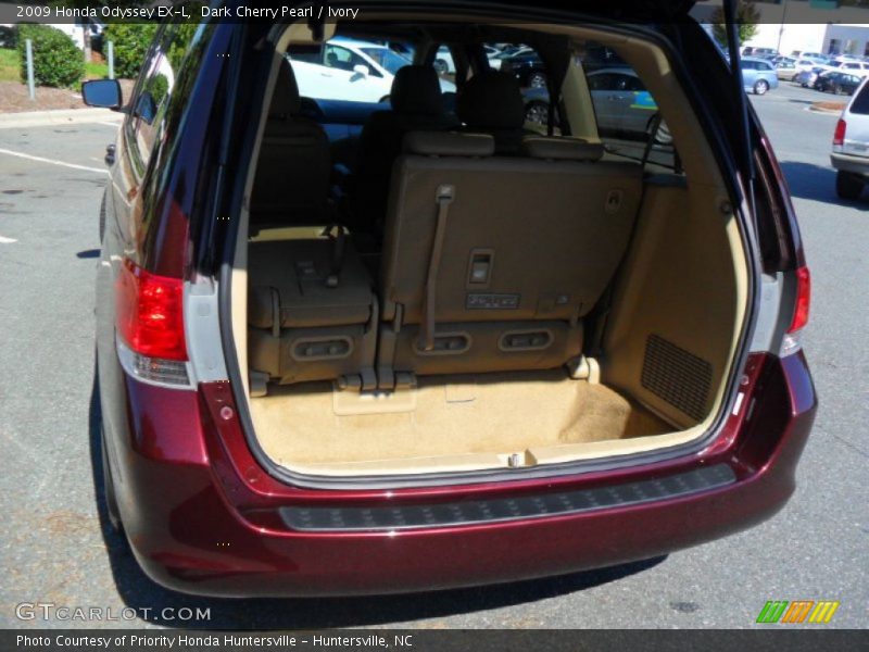 Dark Cherry Pearl / Ivory 2009 Honda Odyssey EX-L