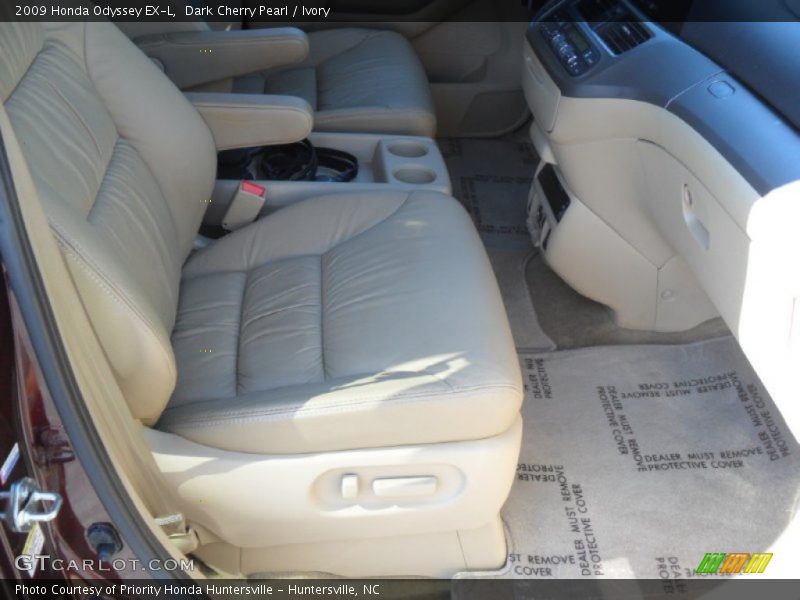 Dark Cherry Pearl / Ivory 2009 Honda Odyssey EX-L