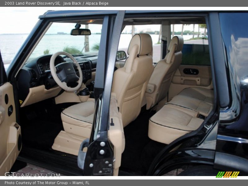 Java Black / Alpaca Beige 2003 Land Rover Discovery SE