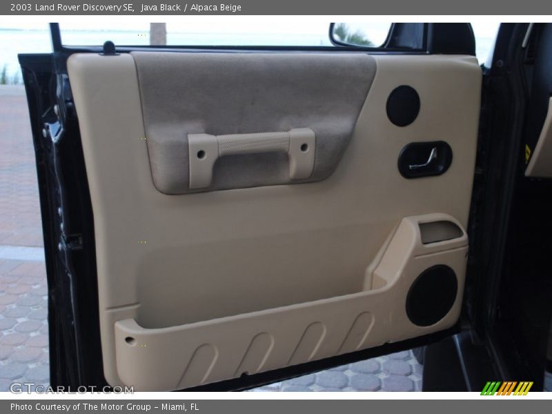 Java Black / Alpaca Beige 2003 Land Rover Discovery SE