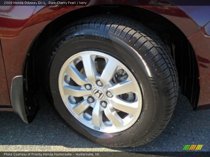 Dark Cherry Pearl / Ivory 2009 Honda Odyssey EX-L