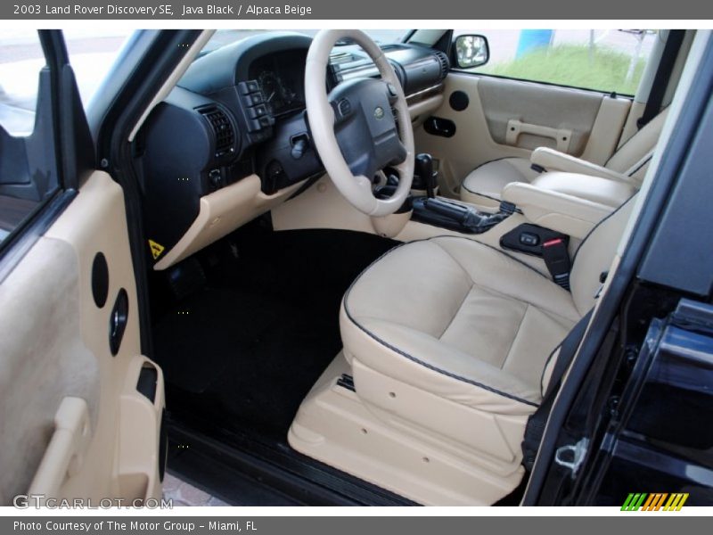 Java Black / Alpaca Beige 2003 Land Rover Discovery SE