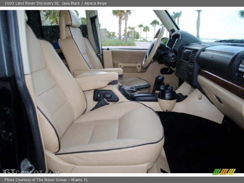 Java Black / Alpaca Beige 2003 Land Rover Discovery SE