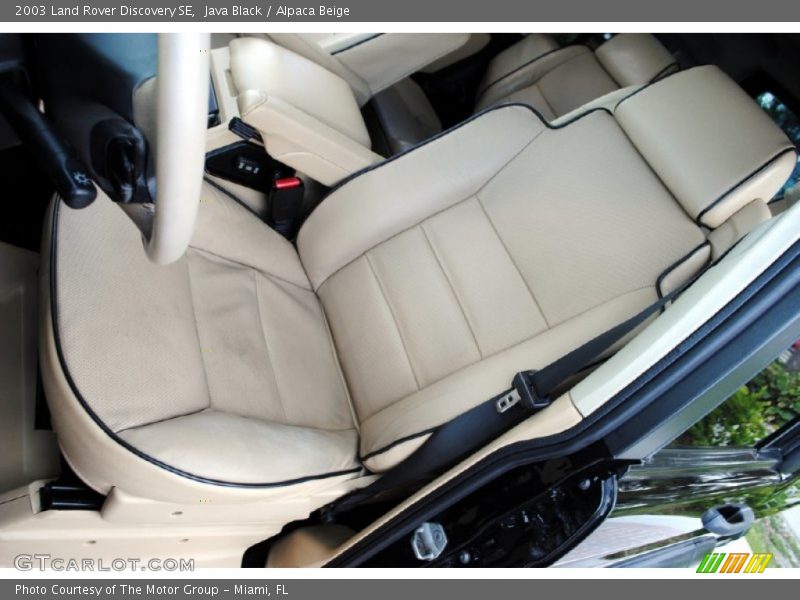 Java Black / Alpaca Beige 2003 Land Rover Discovery SE