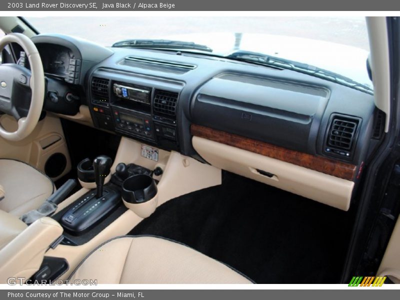 Java Black / Alpaca Beige 2003 Land Rover Discovery SE