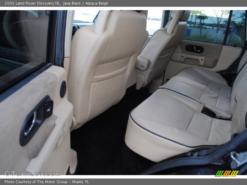Java Black / Alpaca Beige 2003 Land Rover Discovery SE