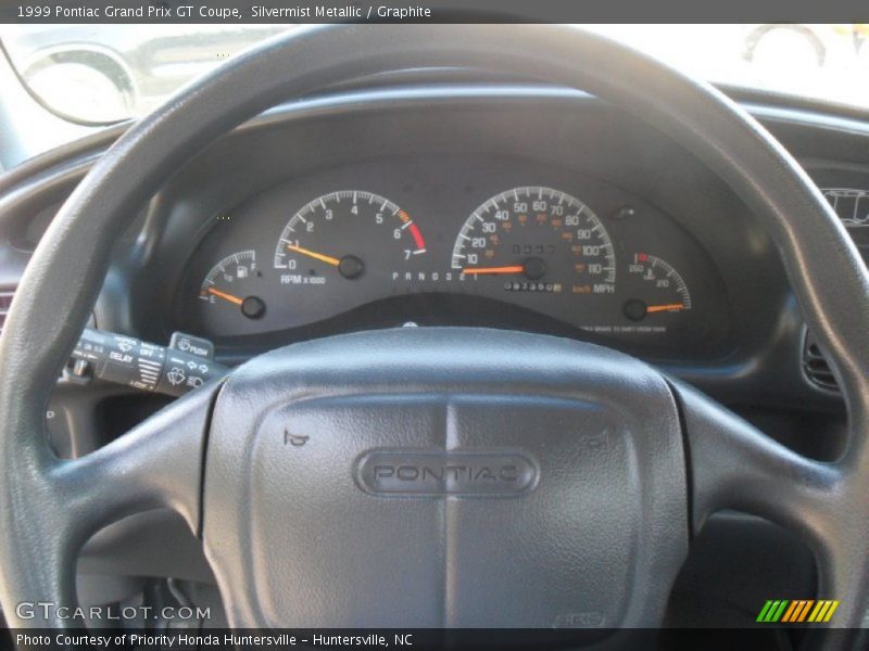 Silvermist Metallic / Graphite 1999 Pontiac Grand Prix GT Coupe