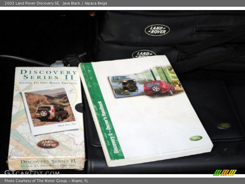 Java Black / Alpaca Beige 2003 Land Rover Discovery SE