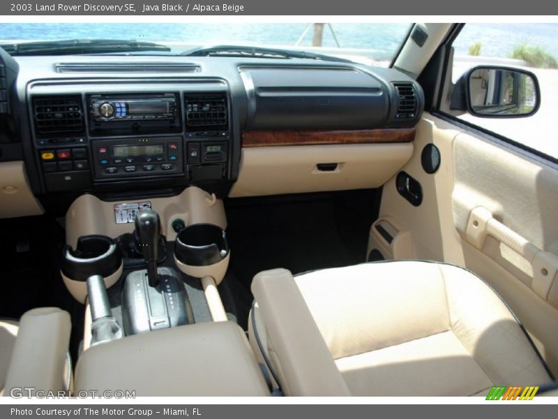 Java Black / Alpaca Beige 2003 Land Rover Discovery SE