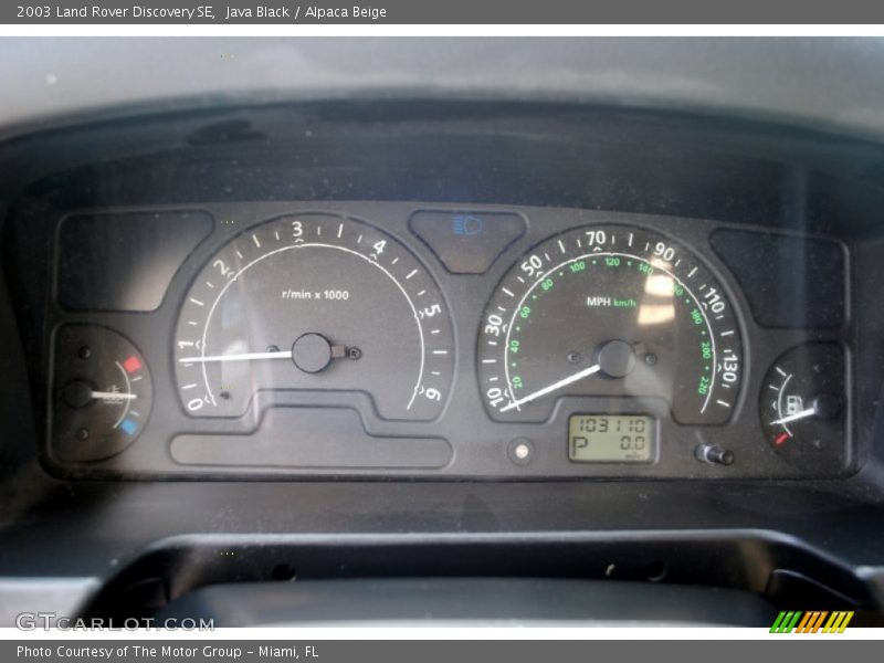 Java Black / Alpaca Beige 2003 Land Rover Discovery SE
