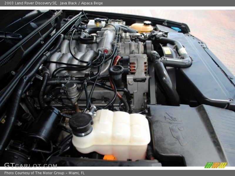 Java Black / Alpaca Beige 2003 Land Rover Discovery SE