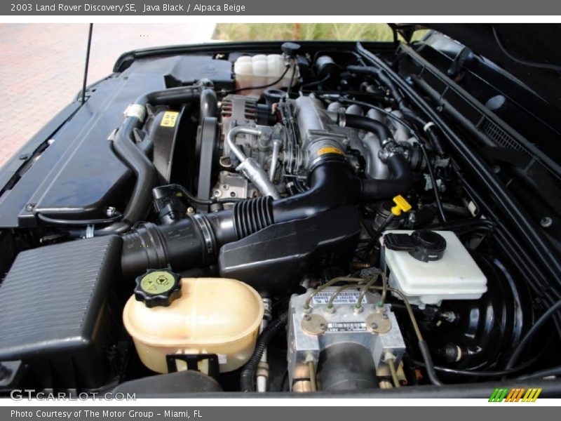 Java Black / Alpaca Beige 2003 Land Rover Discovery SE