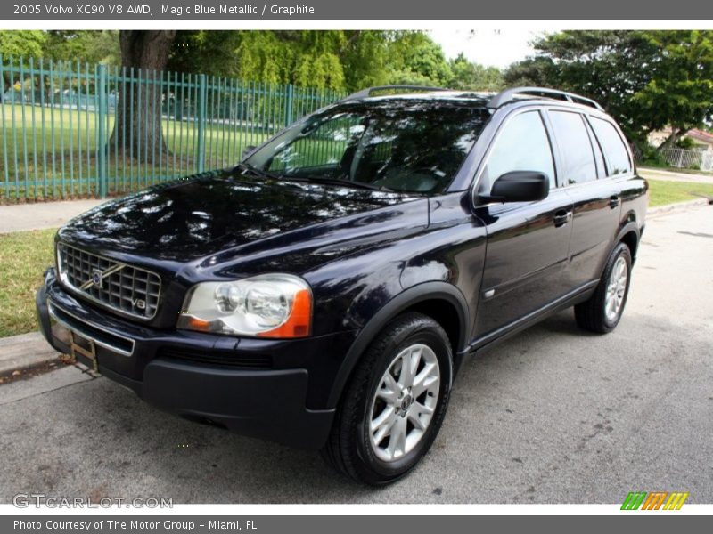 Magic Blue Metallic / Graphite 2005 Volvo XC90 V8 AWD